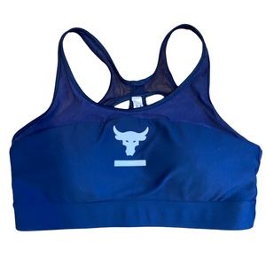 Under Armour Project Rock Racer Back Sports Bra